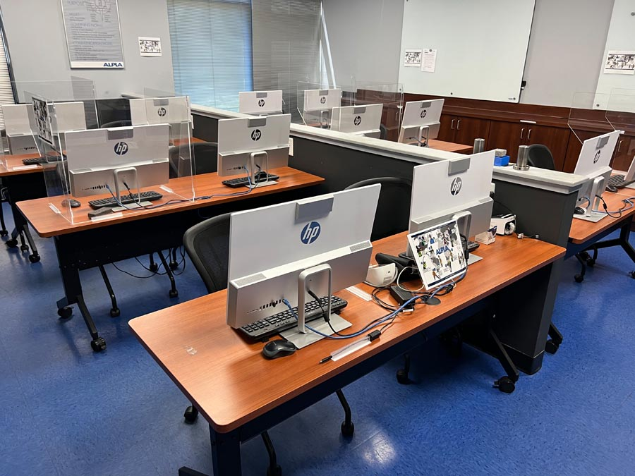 Computer room cleaning