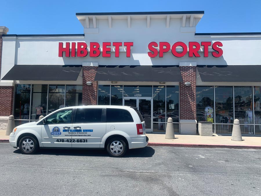 Hoyt Cleaning service van